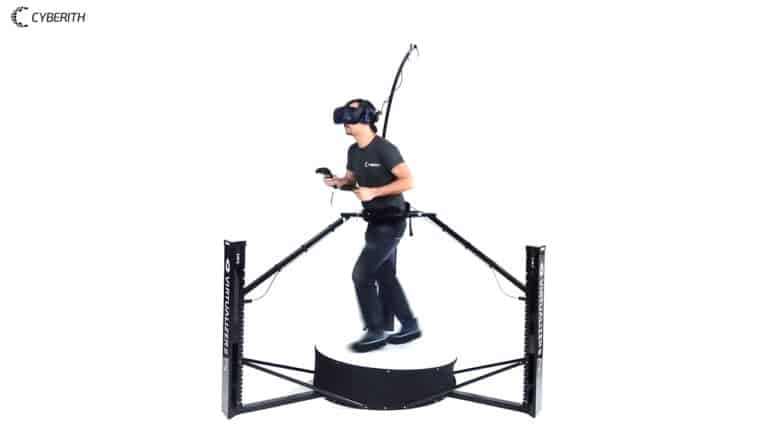 Experienced user demonstrates movement in the Virtualizer