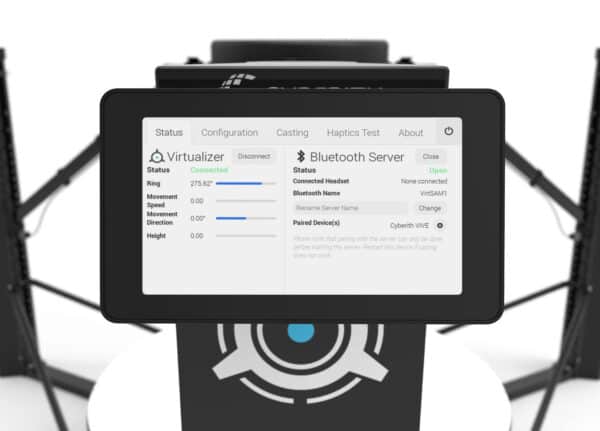 VirtSAM showing wireless connection